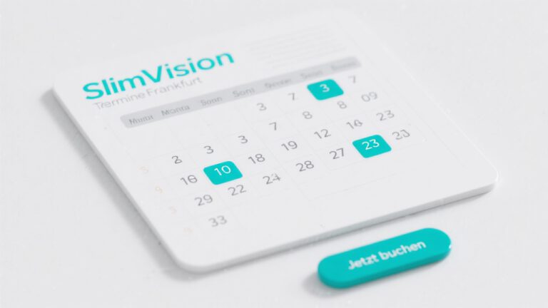SlimVision Termine Frankfurt Kalender – Online-Buchung für Körperformung und Behandlungen